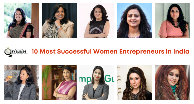 10 Most Successful Women Entrepreneurs in India 